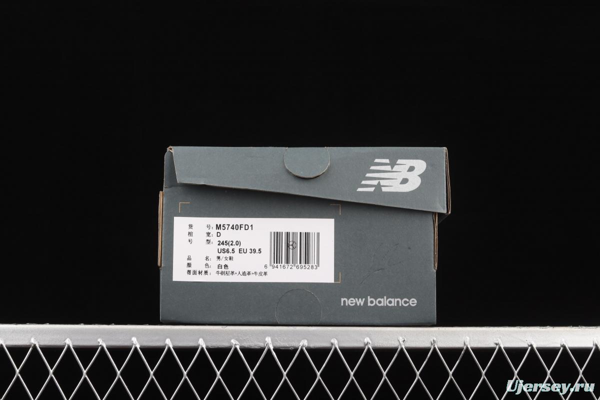 New Balance NB5740 series retro leisure jogging shoes M5740FD1