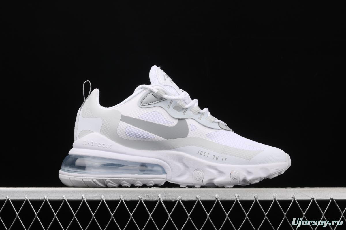 NIKE Air Max 270React new high-frequency mesh function half-palm air cushion cushioning running cloth shoes CV1632-100