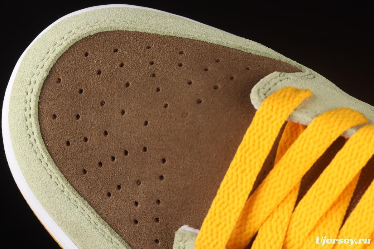 NIKE SB DUNK Low Prm green brown orange SB rebound fashion casual board shoes DH5360-300