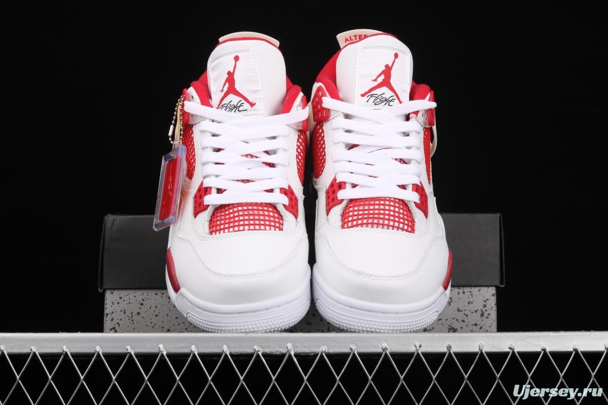 Air Jordan 4 Motorsport racing car white red 308497-106