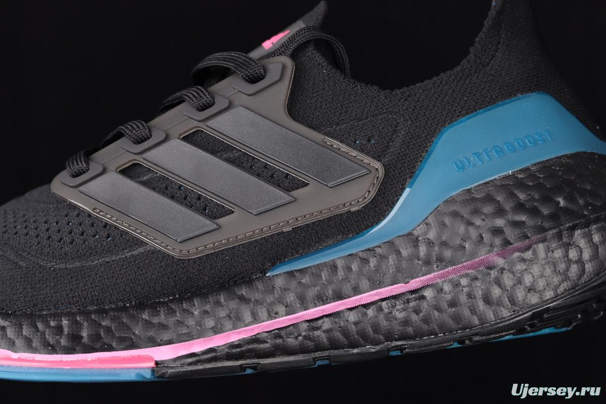 Adidas Ultra Boost 21 Consortium FZ1921 Das new thick-soled popcorn running shoes