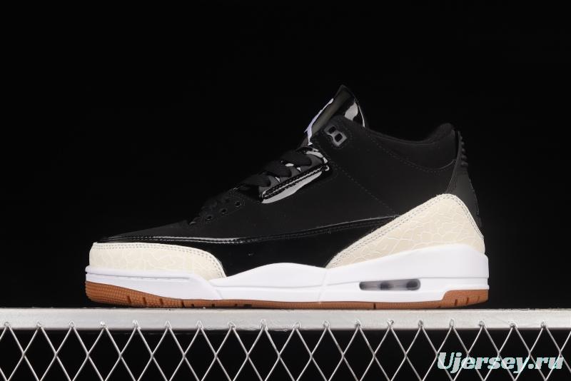 Air Jordan 3 Retro AJ3 Black and White Panda 441140-002