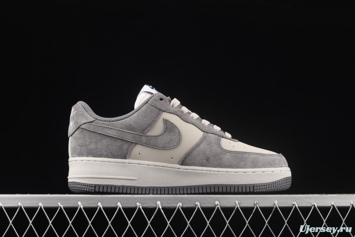 NIKE Air Force 11407 Low Wolf Grey 3M reflective low-top casual board shoes CW2288-866