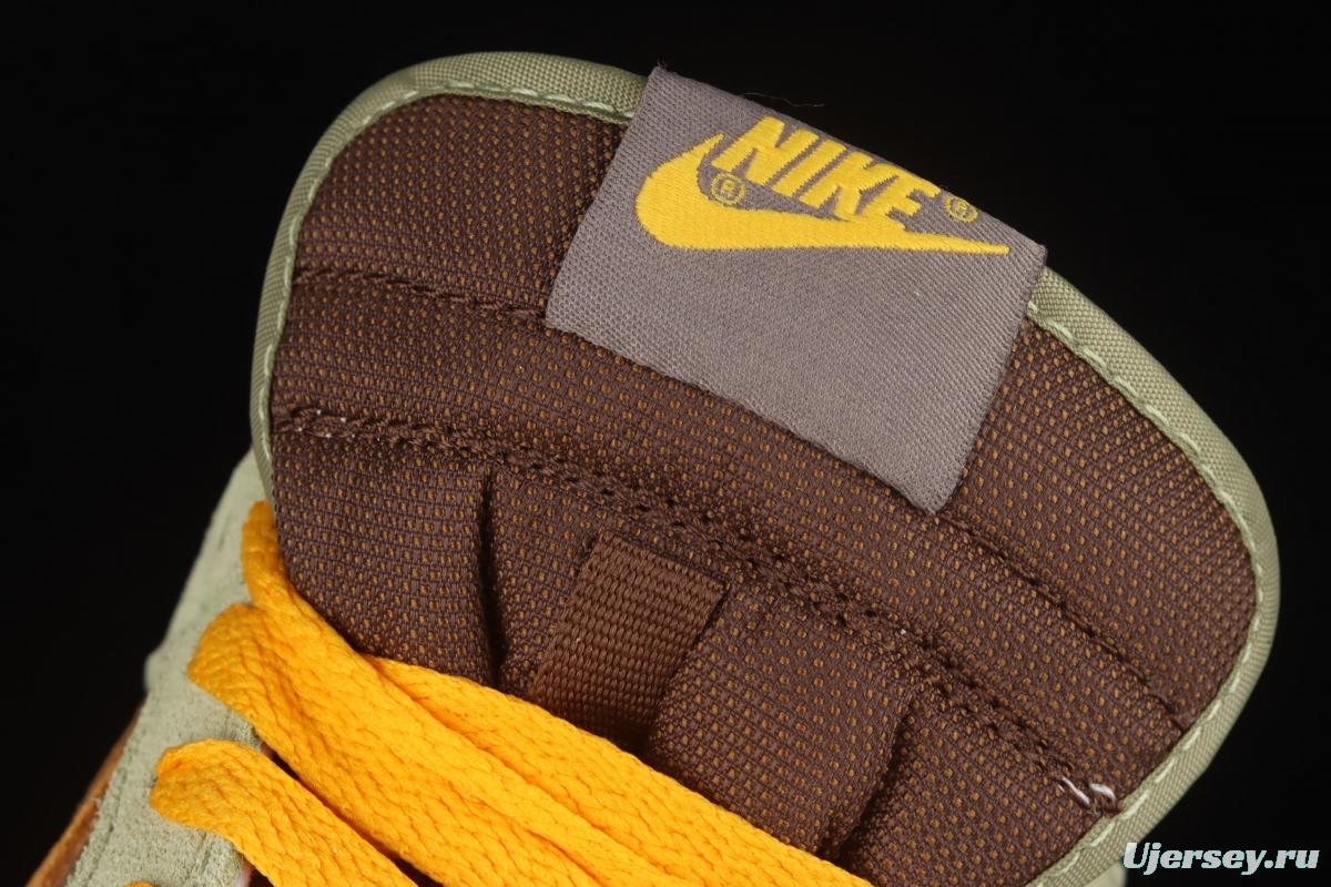 NIKE SB DUNK Low Prm green brown orange SB rebound fashion casual board shoes DH5360-300