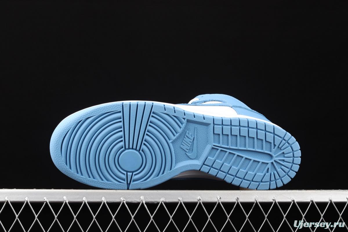 NIKE SB DUNK High North Carolina Blue SB rebound high upper shoes DD1869-107