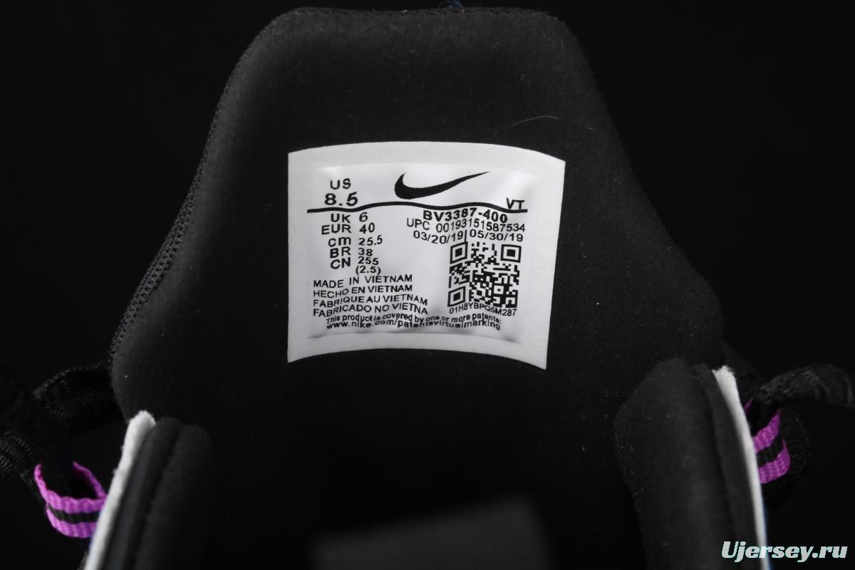 NIKE Air Max 270React 2020 new high-frequency mesh hollowing out function half-palm air cushion running shoes BV3387-400