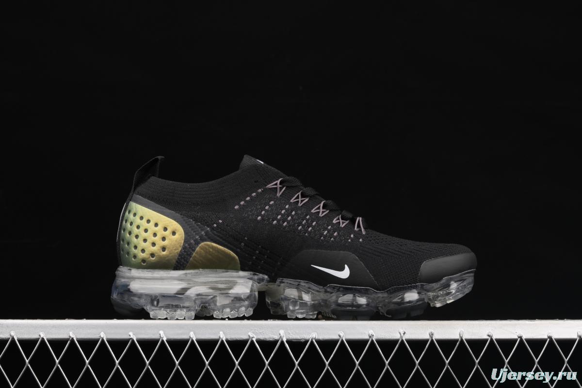 NIKE Air Vapormax Flyknt 2019 full palm air cushion running shoes 942842-017