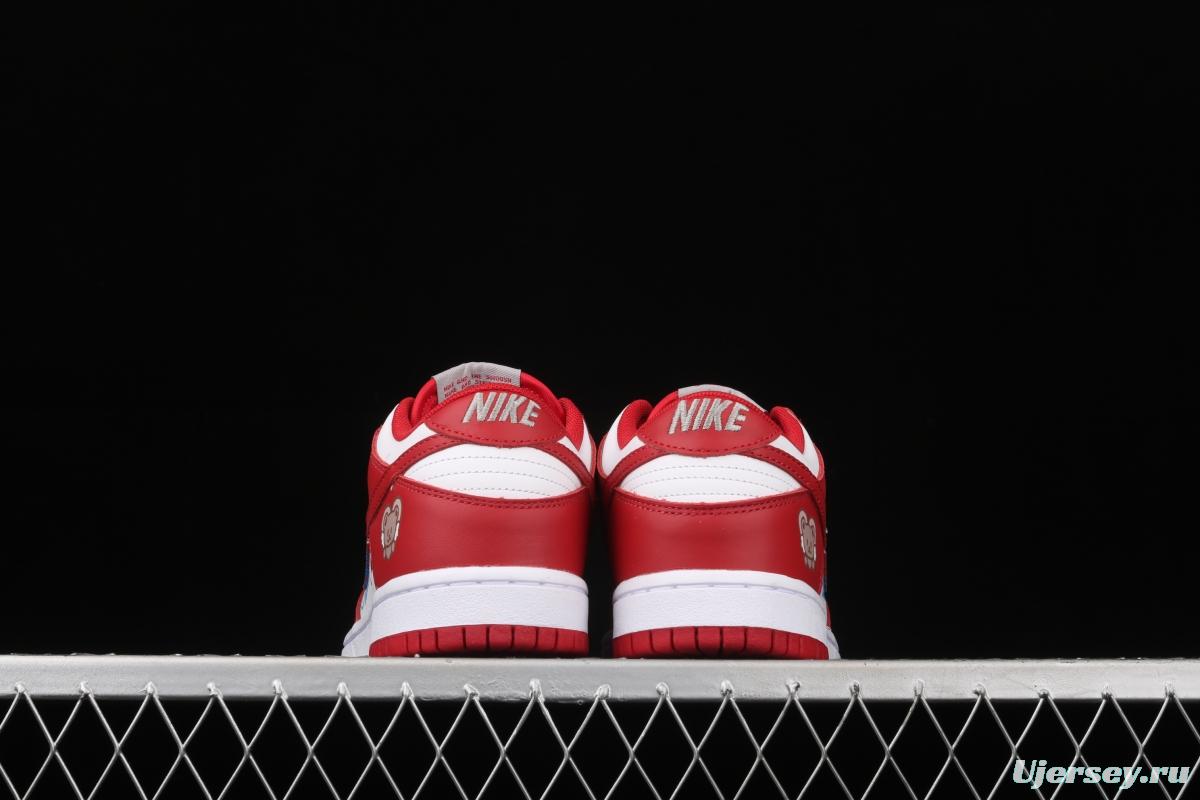 NIKE SB DUNK Low Valentine's Day Valentine's Day Limited gift box dunk series low side leisure sports skateboard shoes DD1391-003