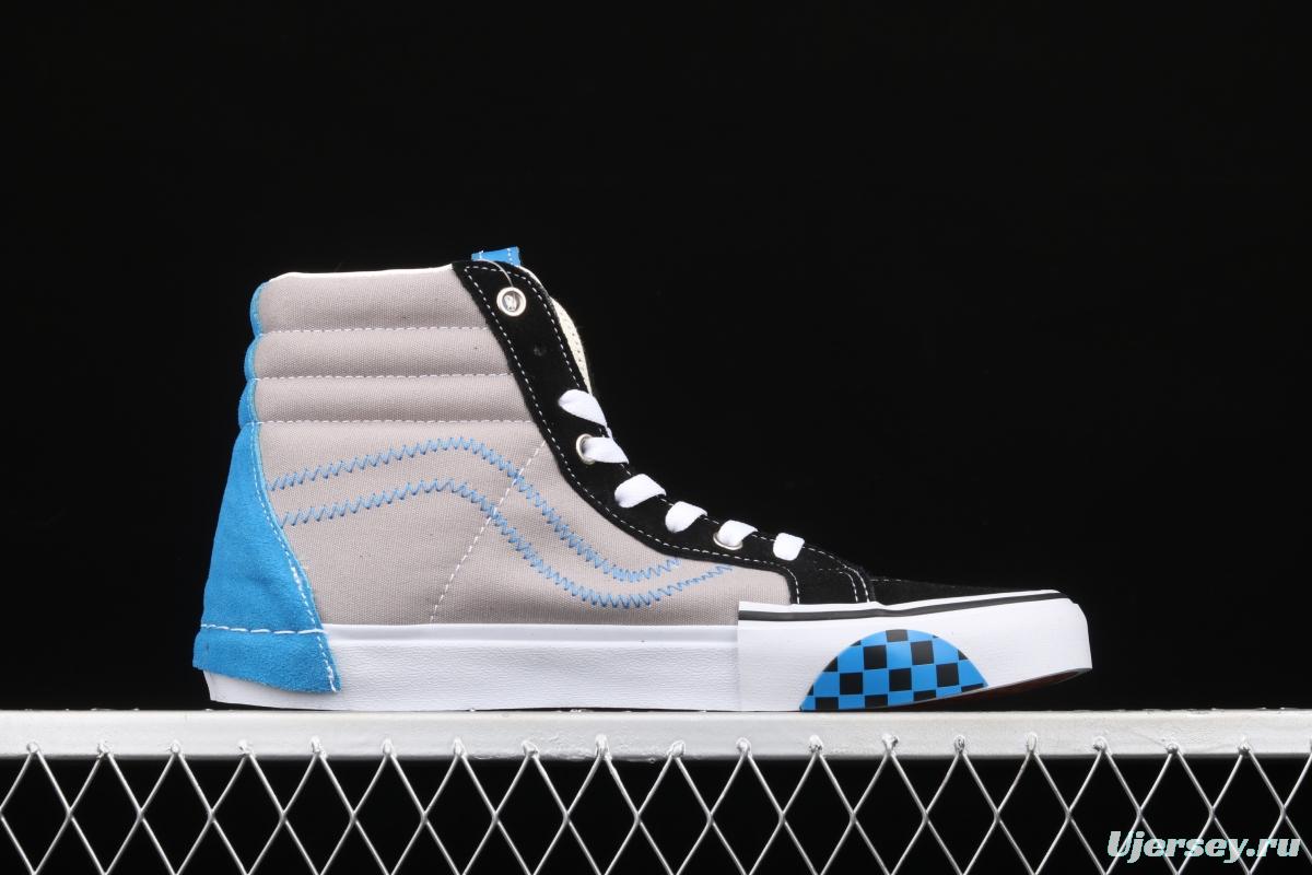 Vans SK8-Hi deconstructs 3. 0 spliced Vulcanized Board shoes VN0A3WM15FC