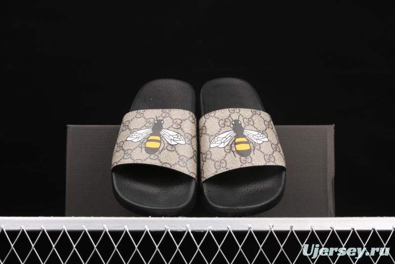 Gucci summer trend couple casual slippers little bee