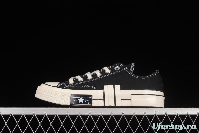 Converse 1970s x Rubber Patchwork The latest rubber deconstruction series low-top sneakers AO2115C