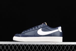 NIKE Blazer Low Prm Trail Blazers leather skateboard shoes DA6364-400