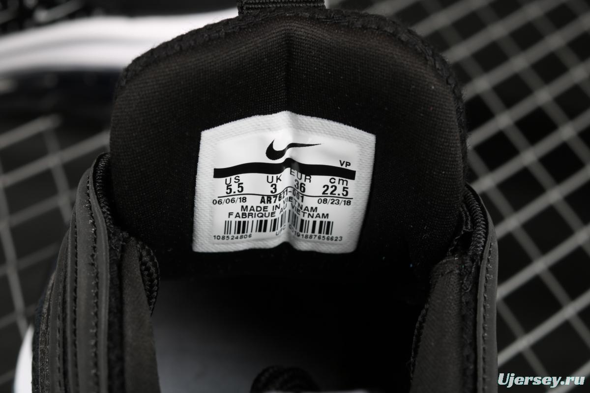 NIKE Air Max 97 Lx black and white serial bullet air cushion running shoes AR7621-001