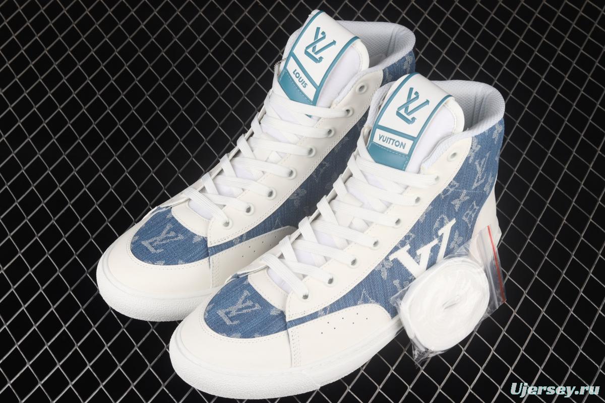 Chip purchasing version of LV Charlie high-top sports shoes