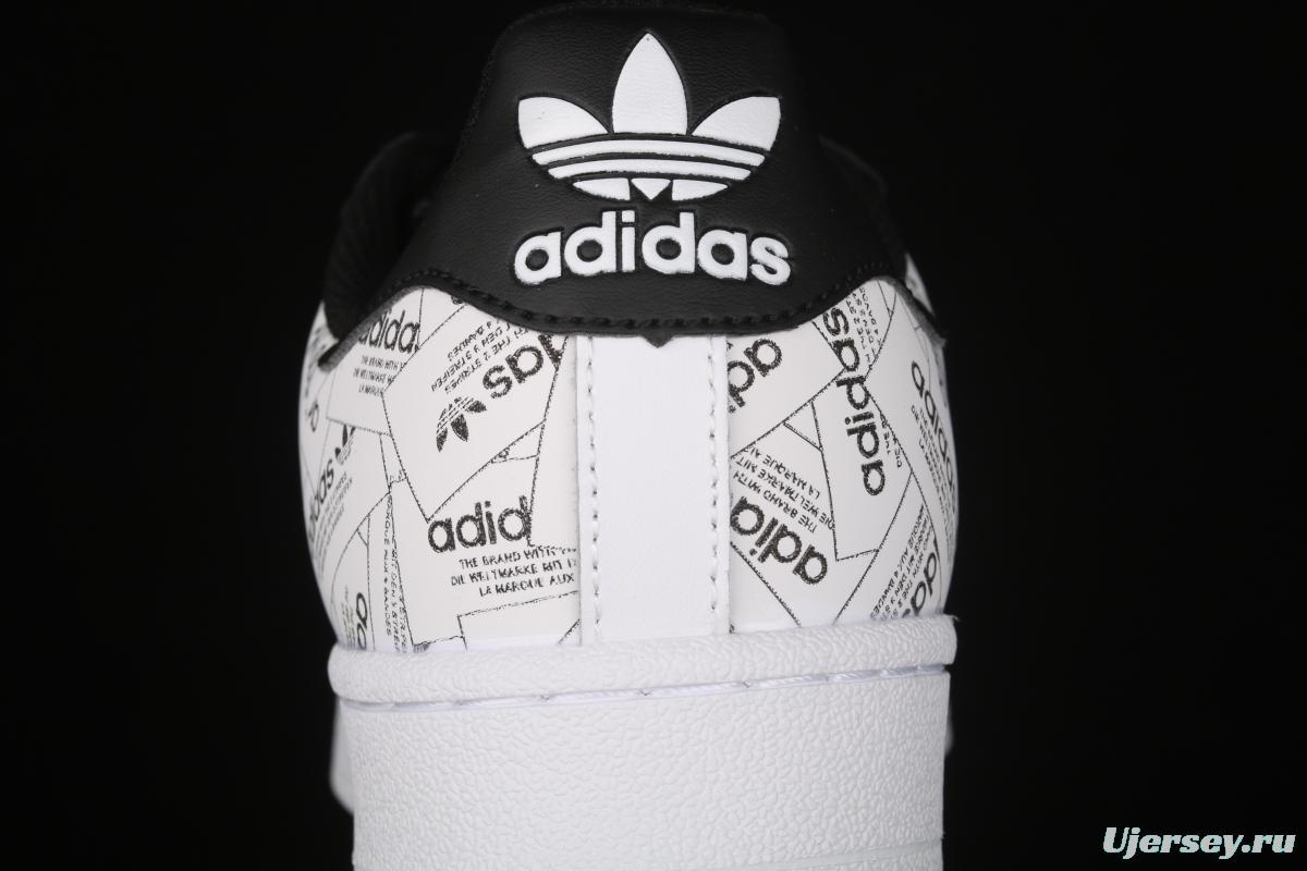 Adidas Originals Superstar EG2915 shell head 3M reflective leisure board shoes