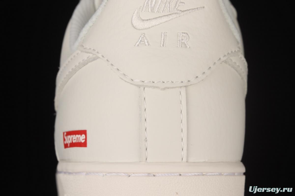 Supreme x NIKE Air Force 1y07 Air Force Joint style low-top Sports Leisure Board shoes CU9225-126