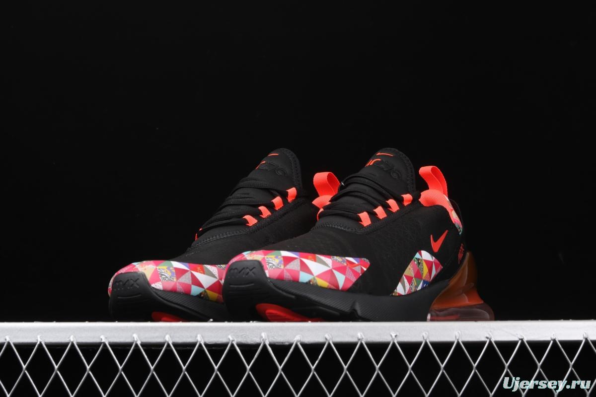 NIKE Air Max 270 ChineseNew Year New year limits 100 clothes CNY half-palm air cushion running shoes BV6650-016