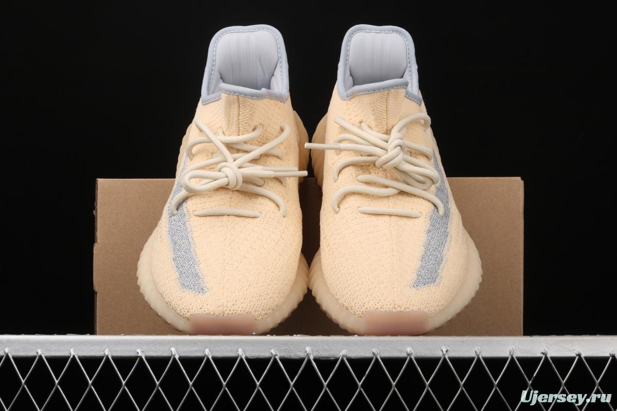 Adidas Yeezy Boost 350 V2 Linen FY5158 Darth Coconut 350 second generation flax full star BASF Boost original