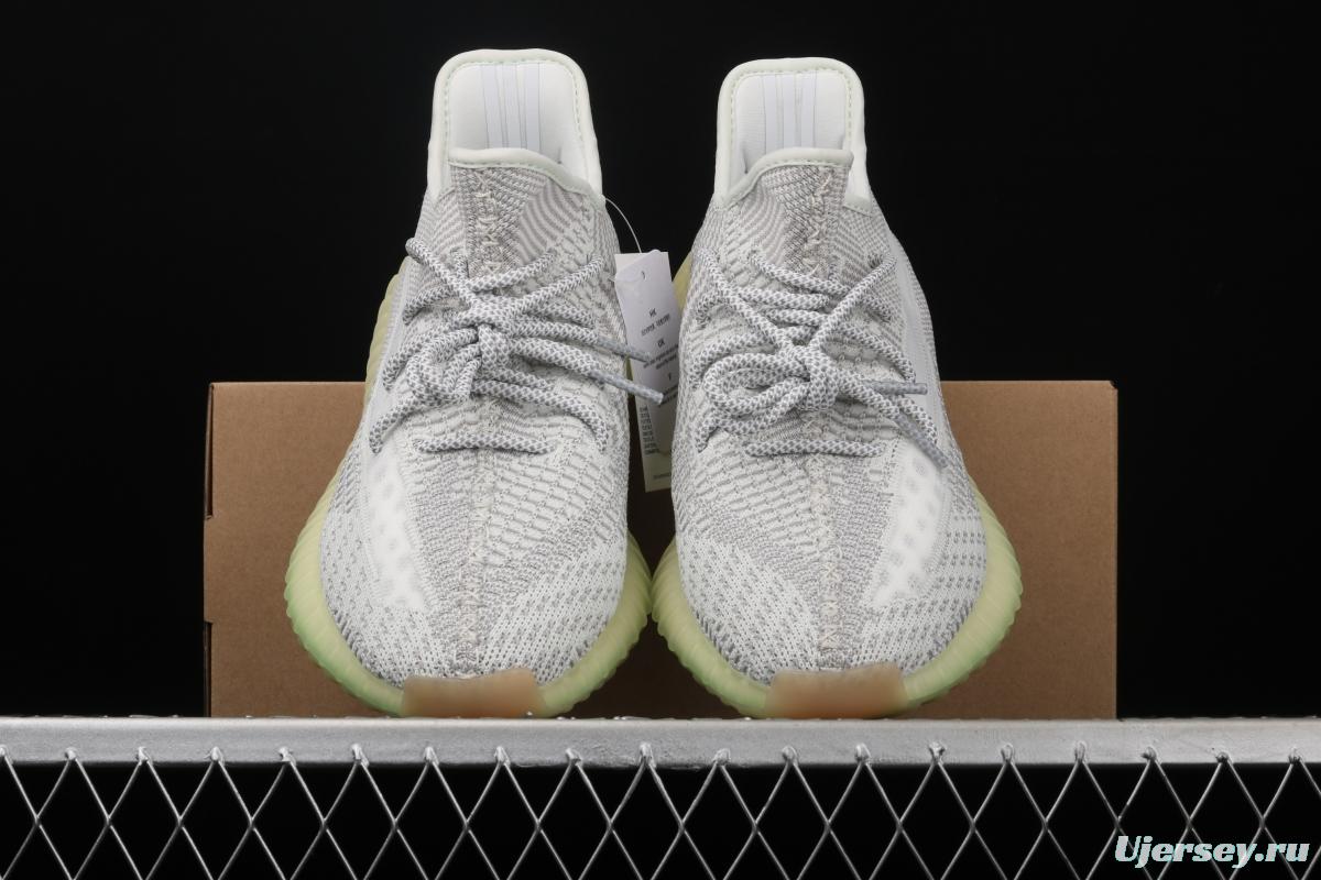 Adidas Yeezy Boost 350 V2 Tailgate FX4348 Darth Coconut 350 second generation hollowed-out Asian gray angel color BASF Boost original