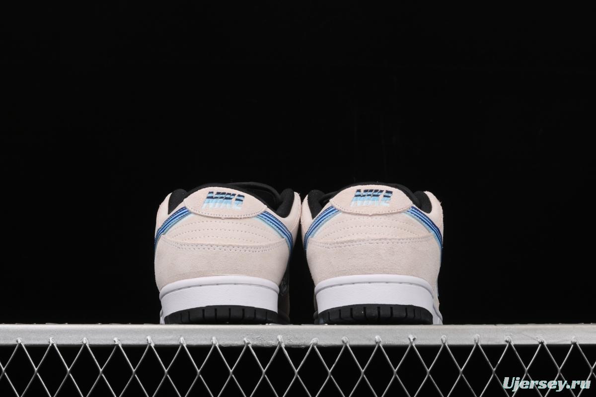 NIKE DUNK SB Low Pro road travel blue hook white blue low-top men's casual board shoes CT6688-200