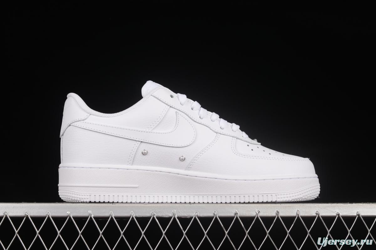 NIKE Air Force 1'07 Low Pearl White Low Casual Sneakers DQ0231-100