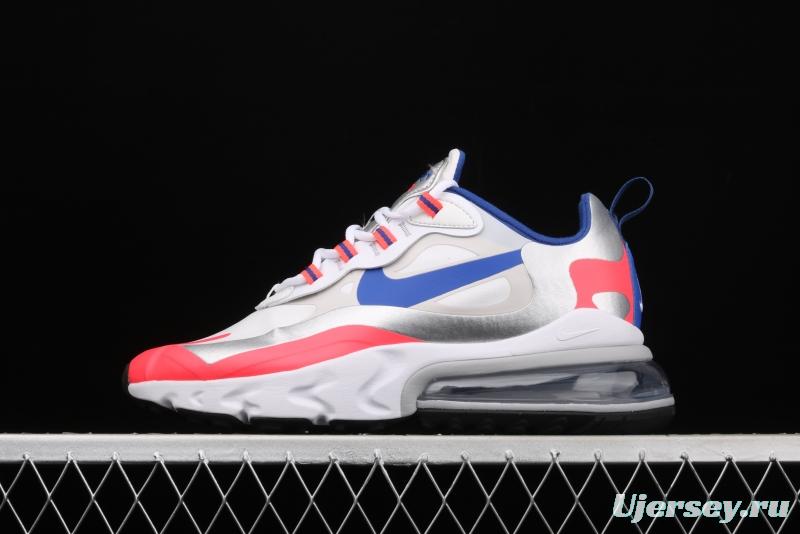 NIKE Air Max 270React new high-frequency mesh function half-palm air cushion cushioning running cloth shoes CW3094-100