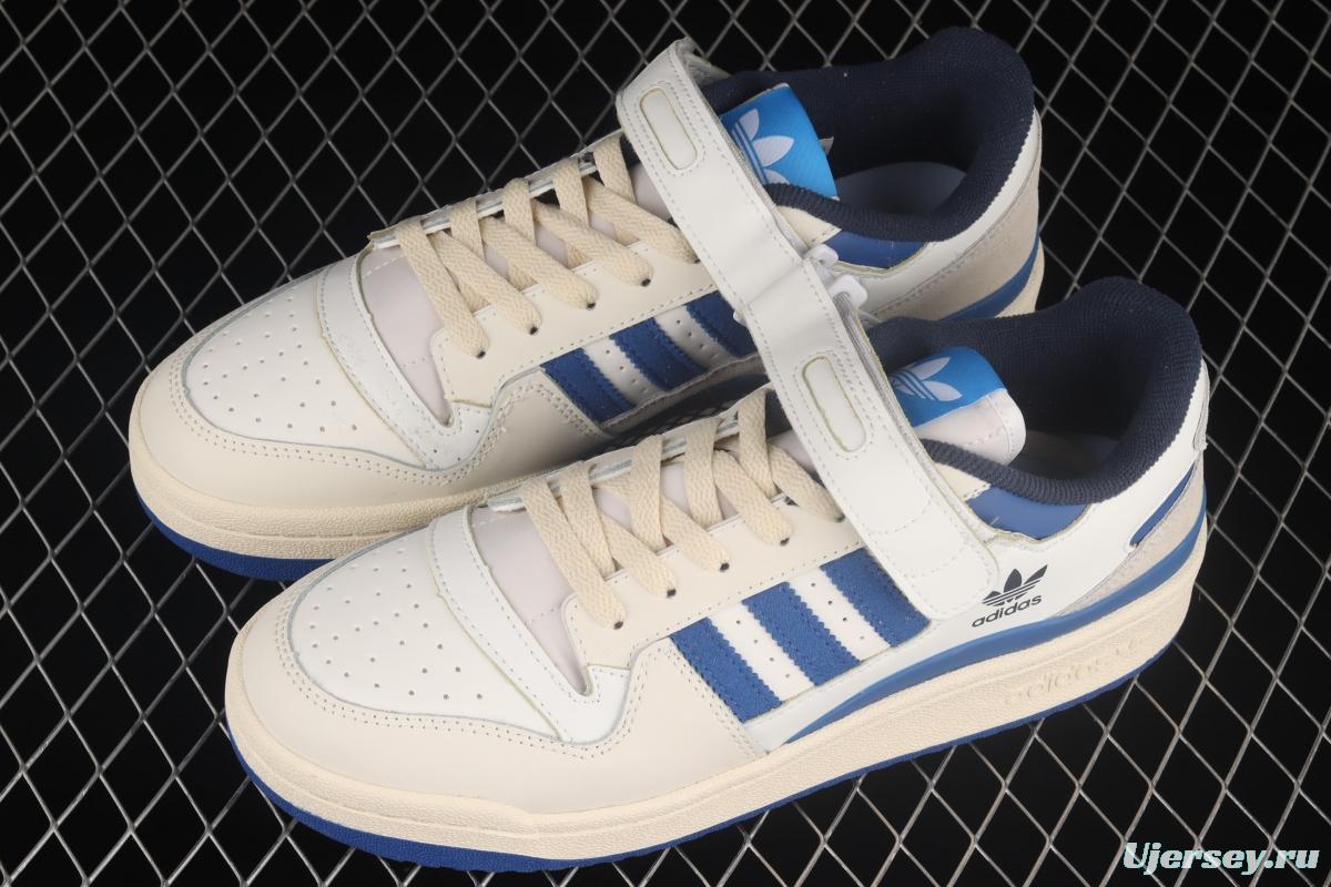 Adidas Originals Forum 84 Low Blue ThreAdidas S23764 popular single classic retro basketball shoes