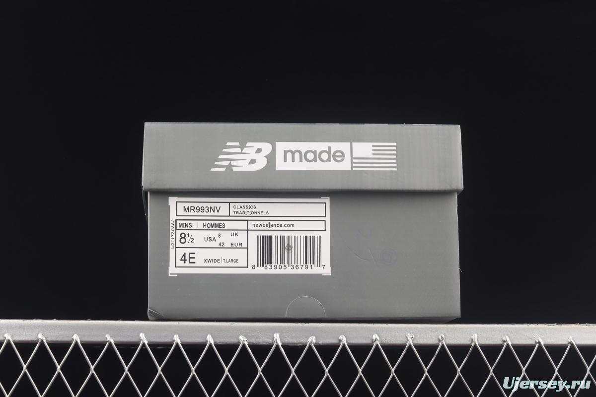 New Balance NB MAdidase In USA M993 series American blood classic retro leisure sports daddy running shoes MR993NV