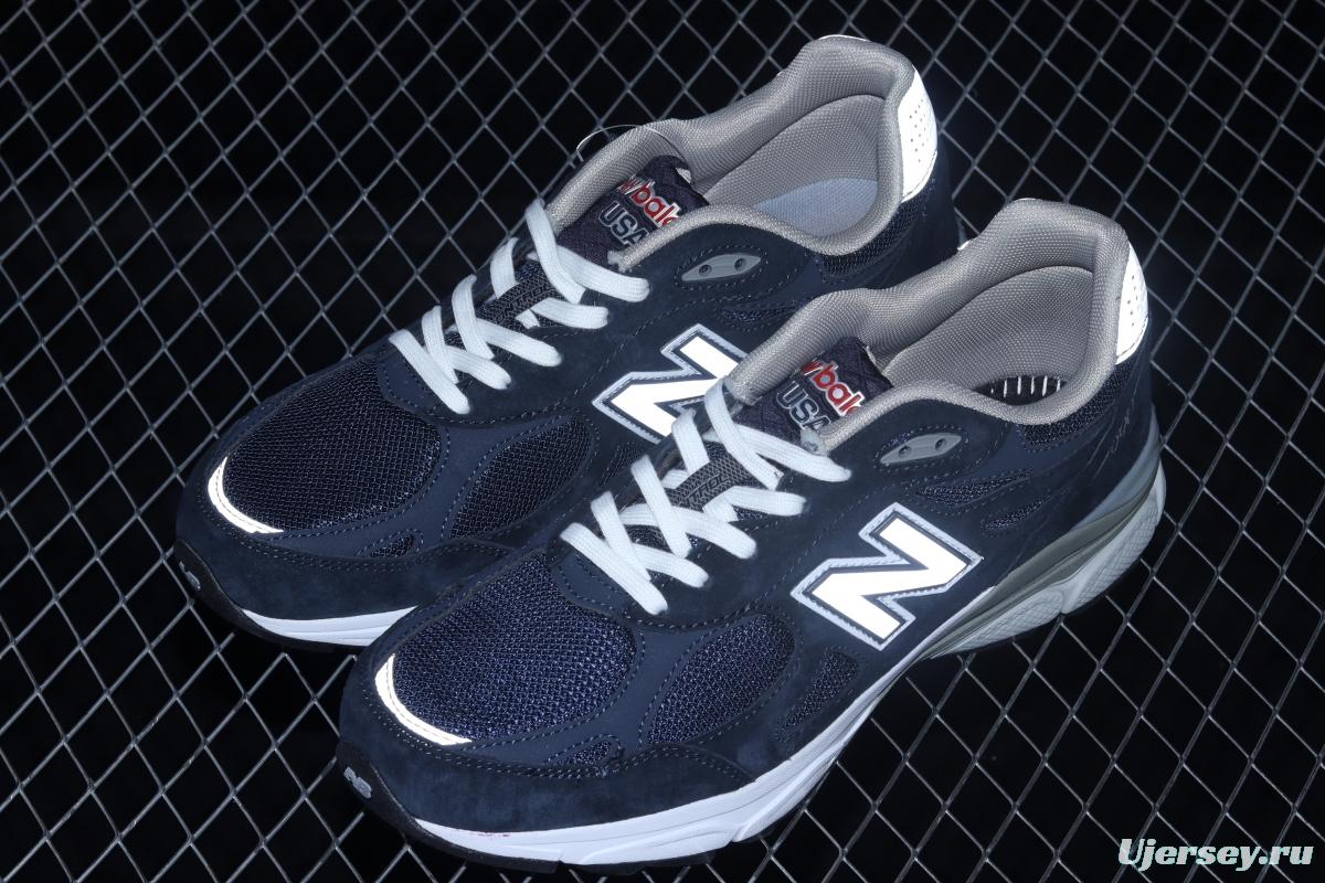 New Balance NB990 series of high-end American retro leisure running shoes M990NB3