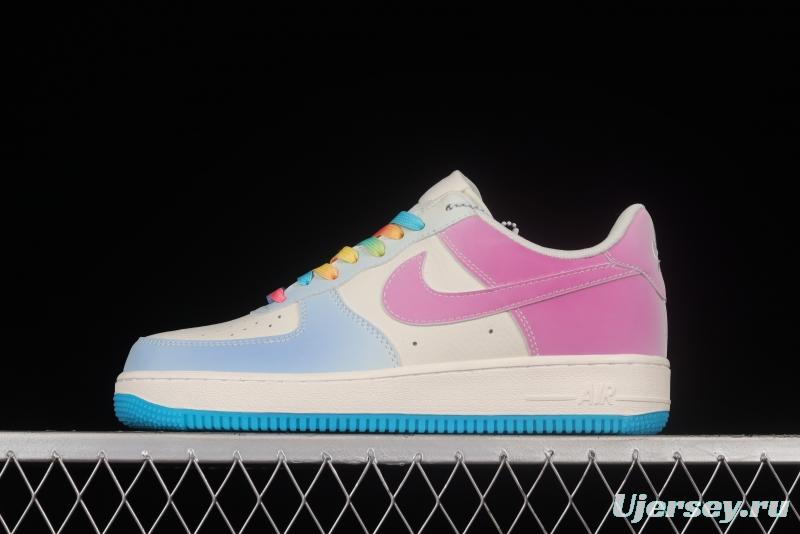 NIKE Air Force 1'07 Low Thermal Sensing Rainbow Low Casual Sneakers DD3396-131