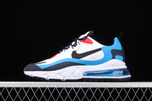 NIKE Air Max 270React new high-frequency mesh hollowing out function half-palm air cushion running shoes DA2400-100