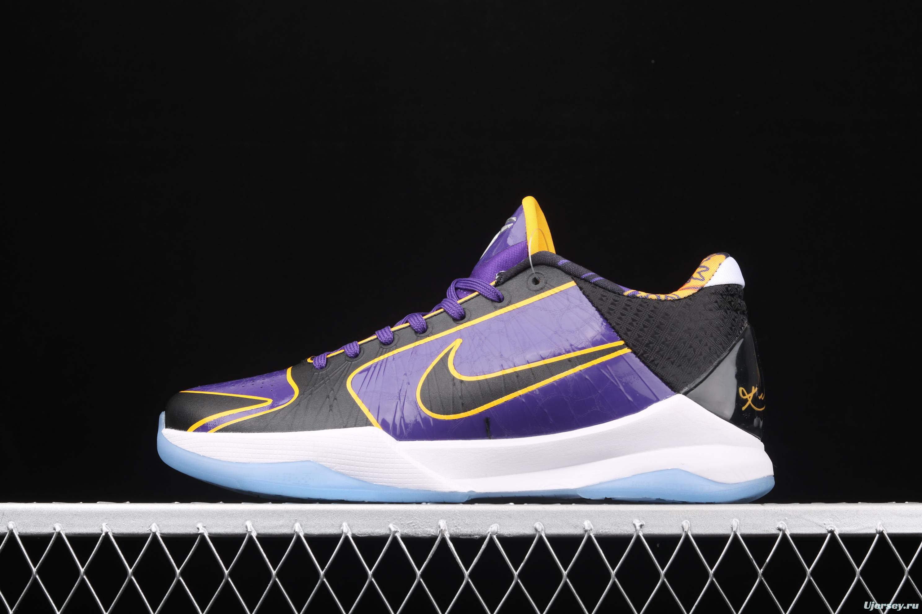 NIKE Zoom Kobe V Protro Lakers Kobe Bryant 5 2020 replicates low-end sports basketball shoes CD4991-500