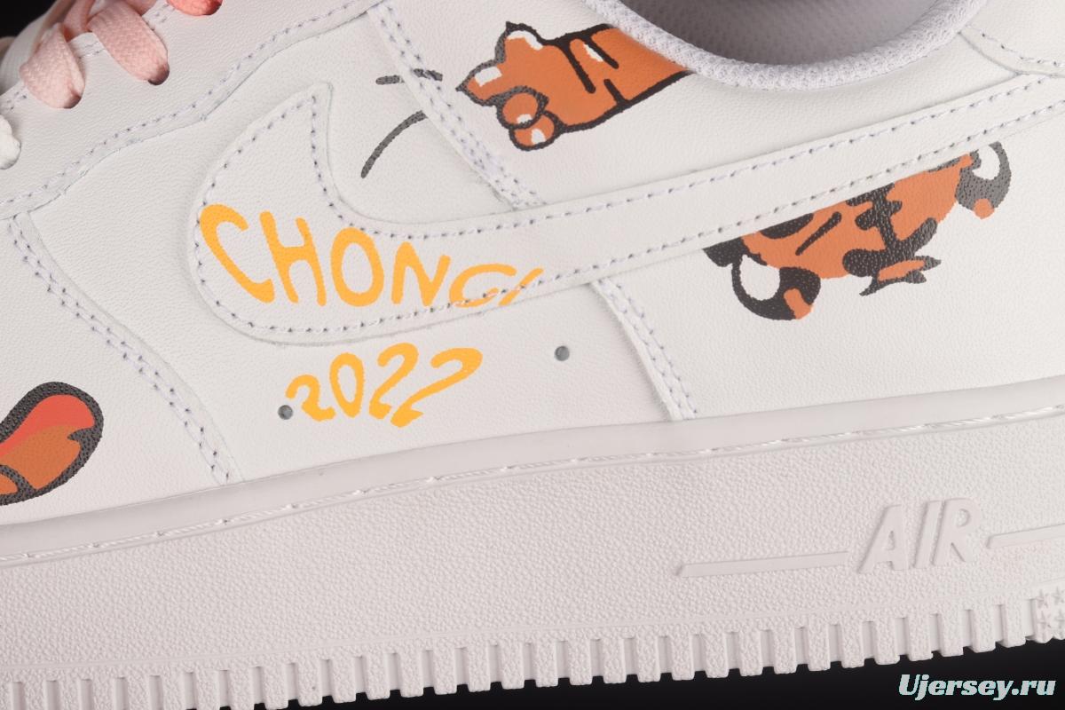 NIKE Air Force 1'07 Lx Tiger Year of the Tiger low-top sneakers DD8959-112