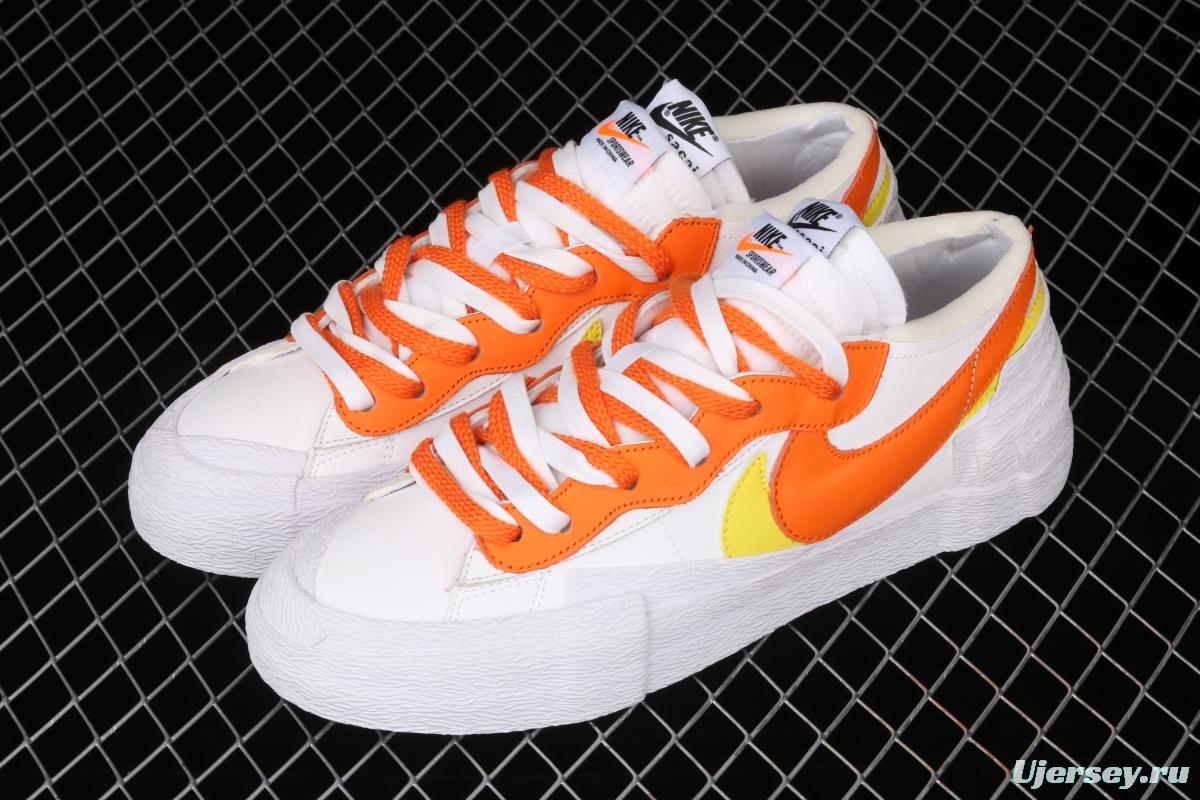 Sacai x NIKE Blazer Low co-signed Trail Blazers low-top casual board shoes DD1877-100