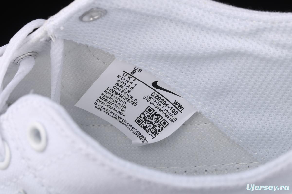 NIKE Court Legacy classic retro fashion street canvas sports board shoes CZ0294-100