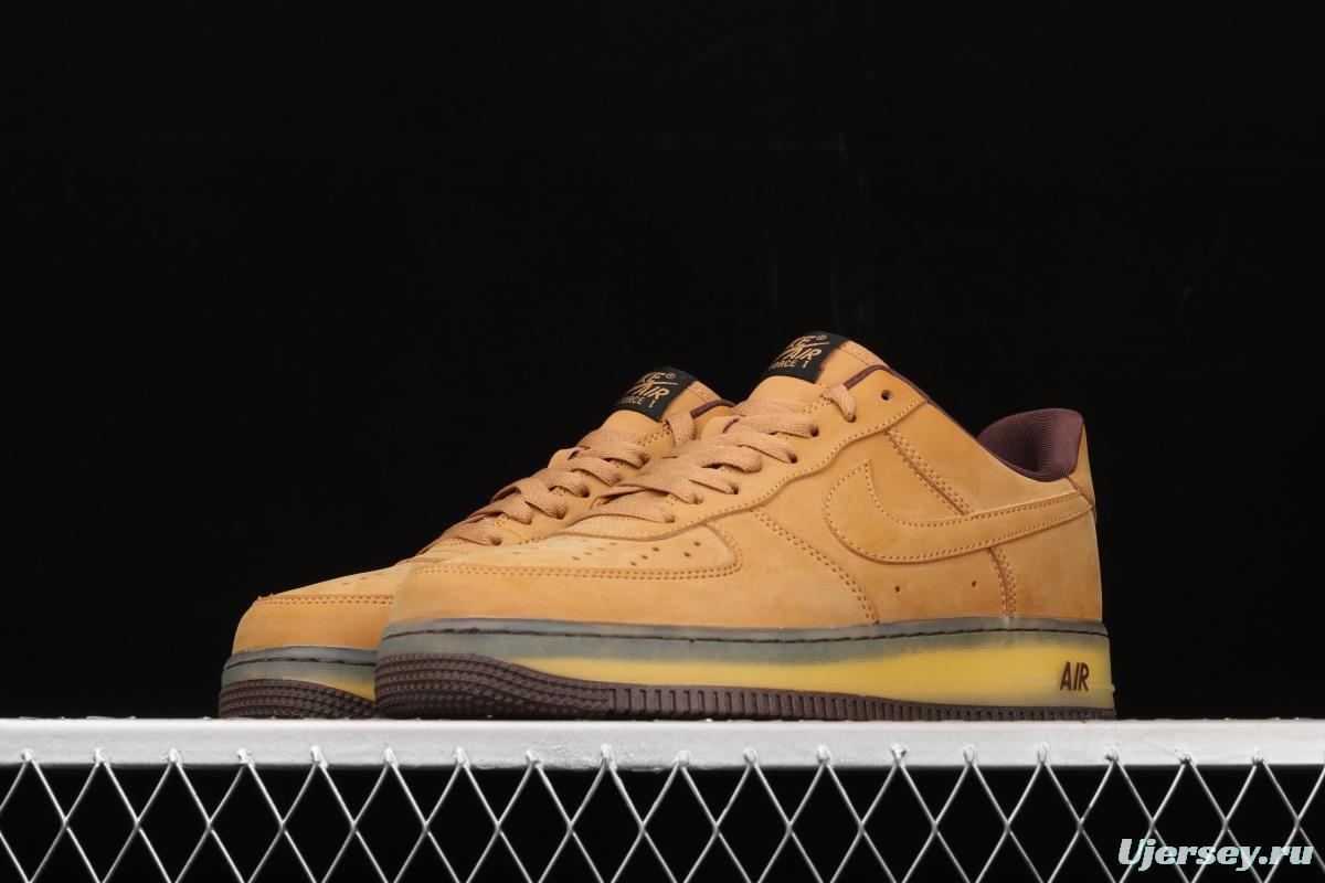 NIKE Air Force 1 Low Retro SP Wheat Mocha Mocha wheat low-top casual board shoes DC7504-700