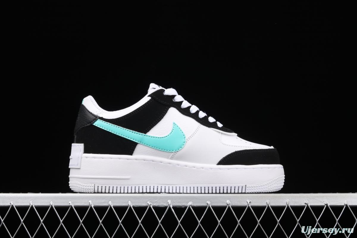 NIKE Air Force 1 ShAdidasow Rtl light weight heightened low-top board shoes CZ7929-100