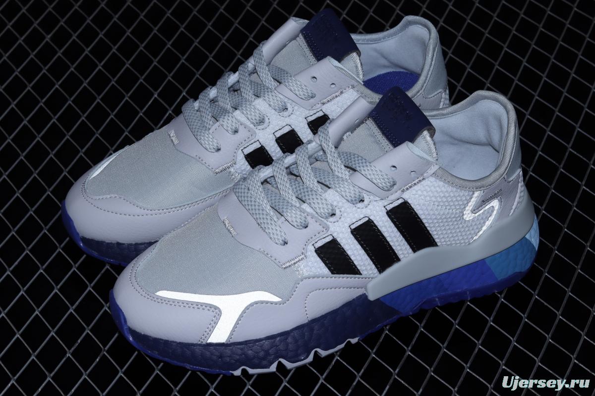 Adidas Nite Jogger 2019 Boost H017163M reflective vintage running shoes