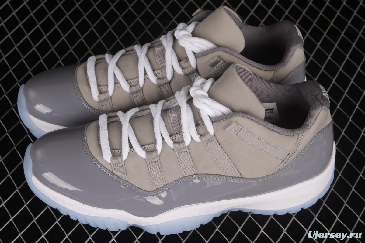 Air Jordan 11 Low Cool Grey 1 1 Cool Grey Real Carbon 528895-003