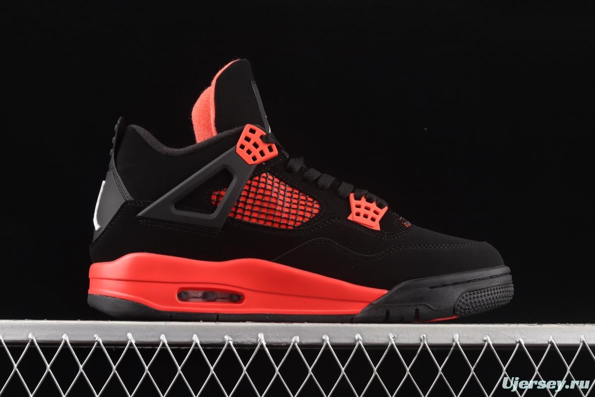 Air Jordan 4 Retro SE University Blue new black and red headlayer true standard CT8527-016,