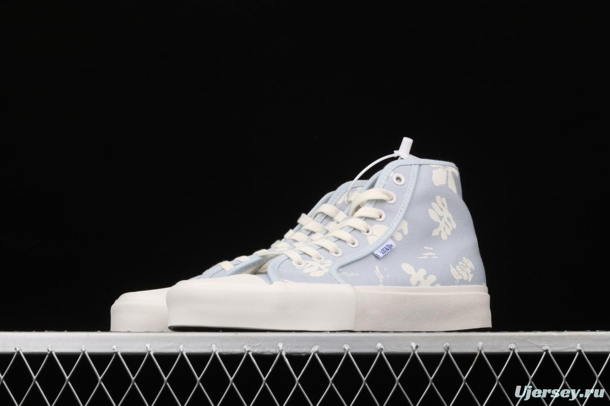 Vans Vault OG Style 24 Lx White Flower retro Joint style Zhongbang Leisure Board shoes VN0A5HUT4O6