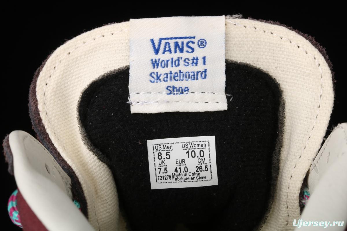 Vans Vault OG SK8-Hi Lx Vansky top casual board shoes VN0A4BVBTIX