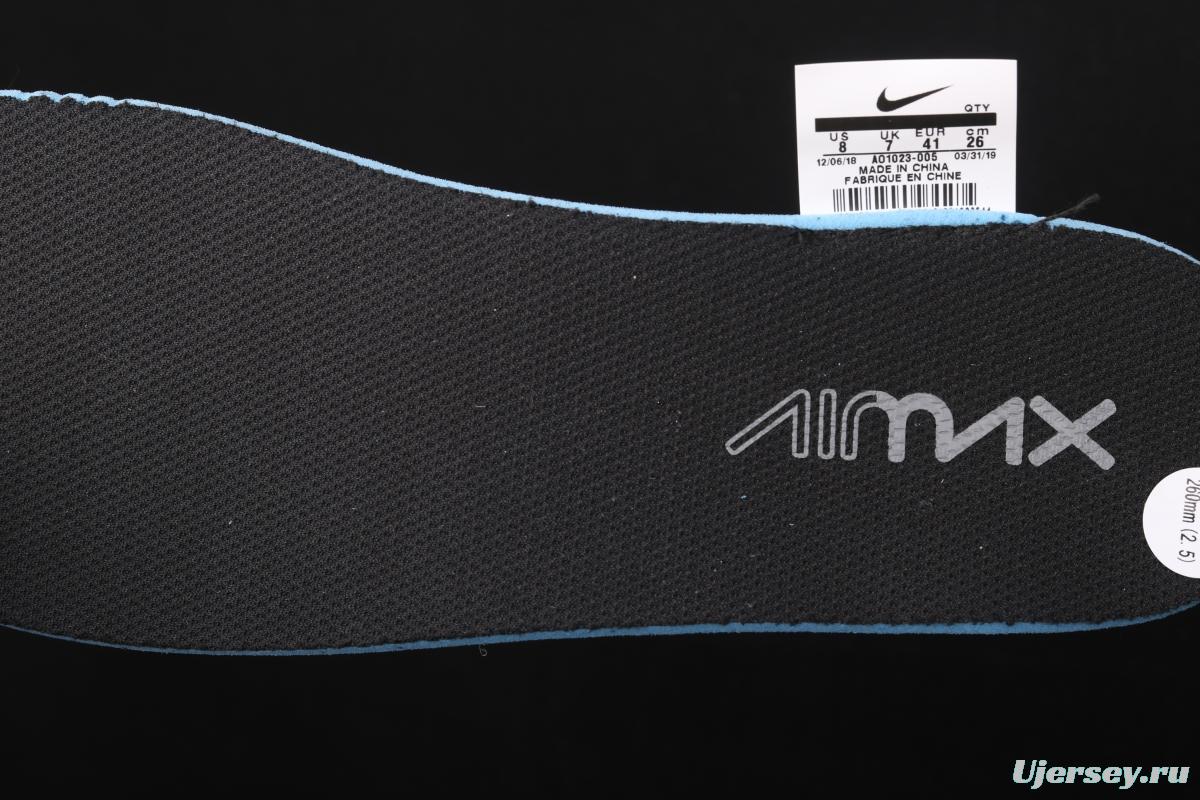 NIKE Air Max 270Flyknit retro style half palm air cushion running shoes AO1023-005