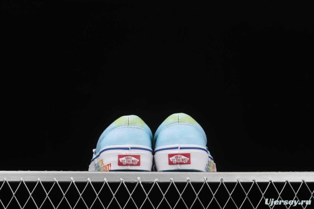 SpongeBob x Vans Classic Slip-On 2021 summer yen limited edition low-top casual board shoes VN0A5KS96SVR