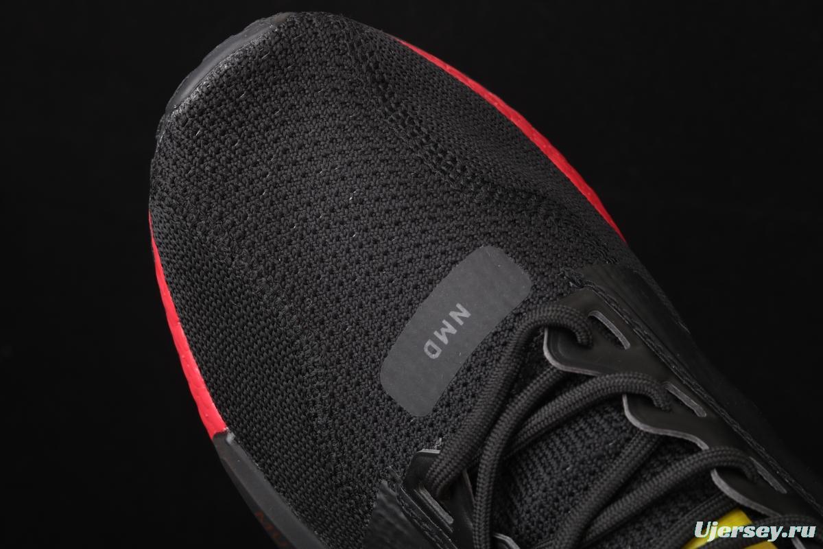 Adidas NMD R1 Boost V2 FX4149 second generation elastic knitted surface popcorn running shoes