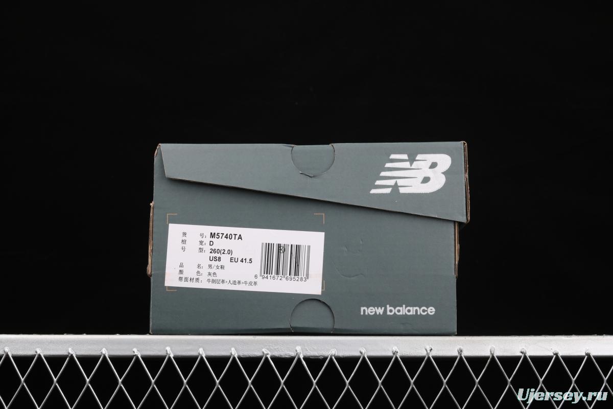 New Balance NB5740 series retro leisure jogging shoes M5740TA