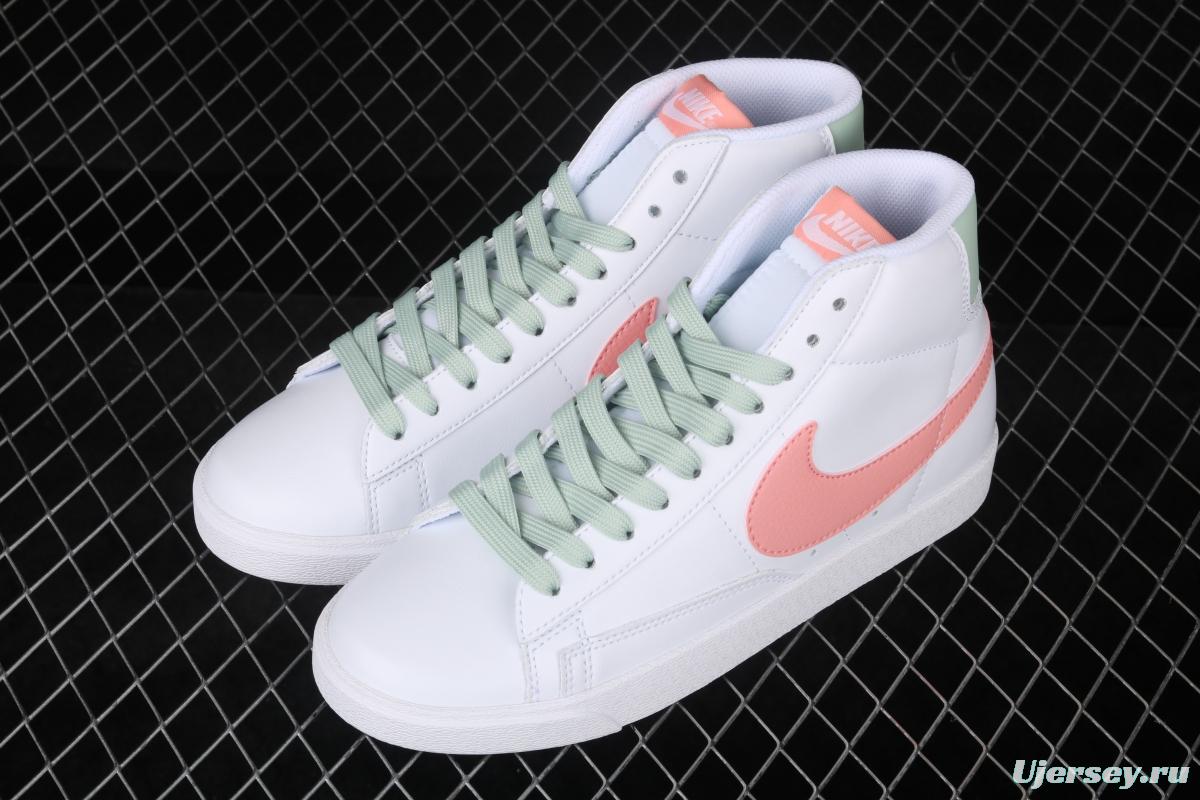 NIKE Blazer Mid Vintage Suede trailblazer leather high-top leisure sports board shoes AV9376-605