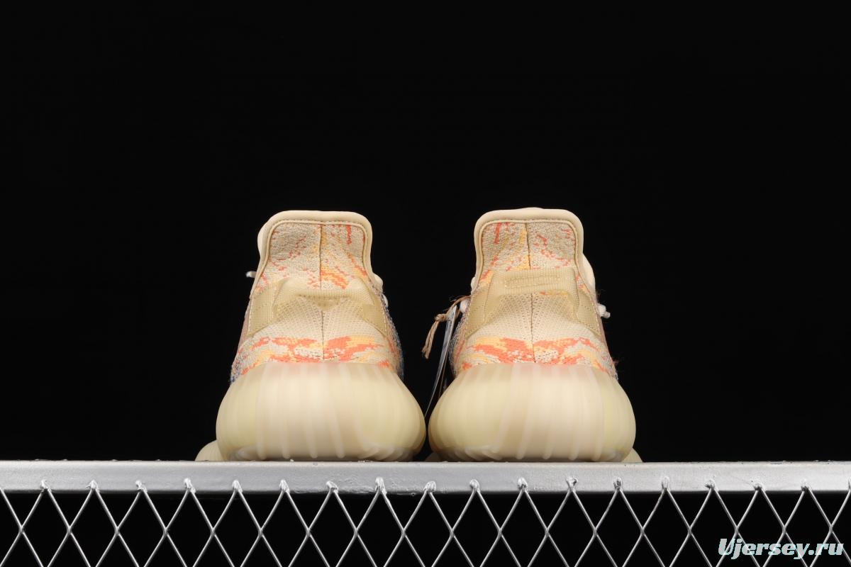 Adidas Yeezy 350 Boost V2 Max oat GW3773 Darth Coconut 350 second generation Tyrannosaurus Rex tricolor BASF popcorn