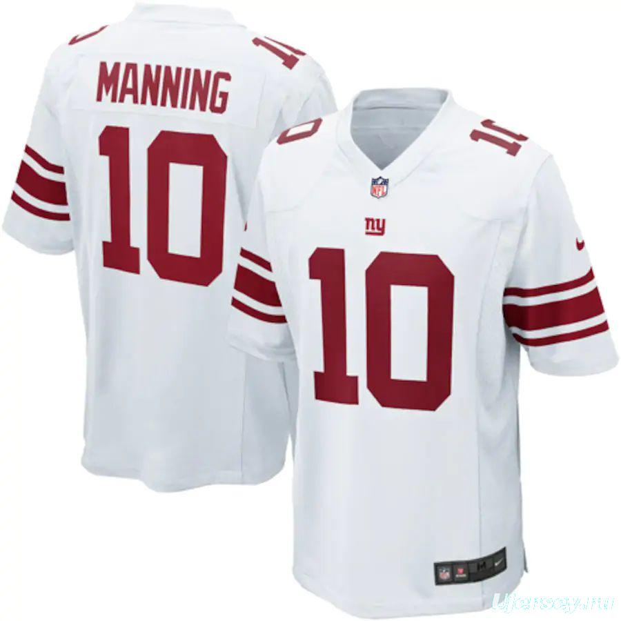 Youth Eli Manning White Player Limited Team Jersey