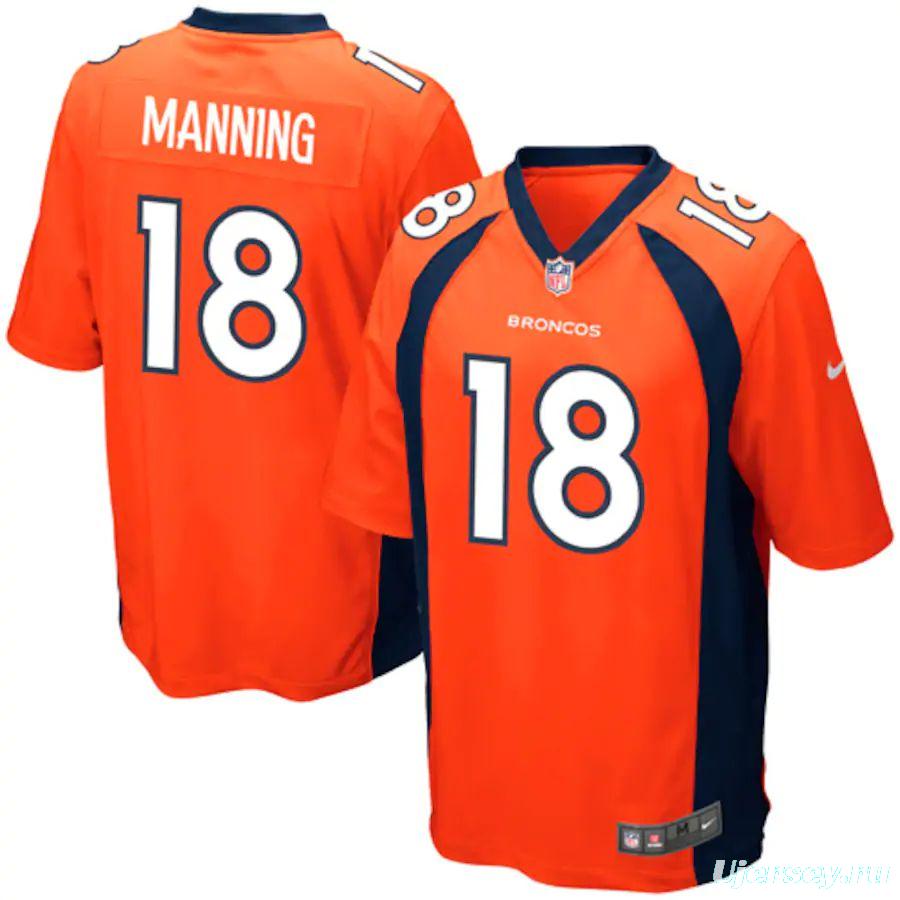 Youth Peyton Manning Orange Player Limited Team Jersey